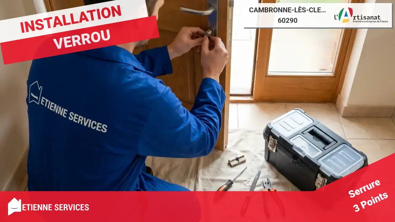 Le service N°1 pour l'installation et le remplacement de serrure à Cambronne-lès-Clermont