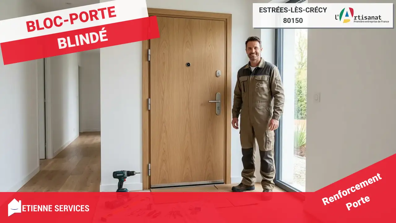 Experts en Installation et Remplacement de Portes Blindées de Haute Sécurité à Estrées-lès-Crécy