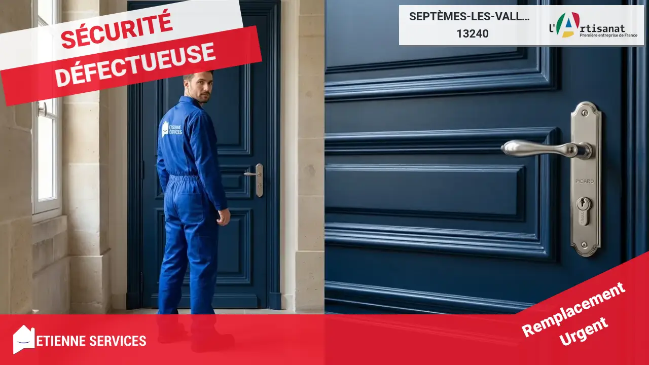 Votre Dépannage de Serrurerie d'Urgence 7j/7 à Septèmes-les-Vallons