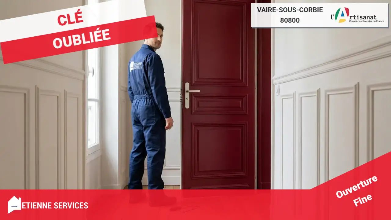 Le meilleur service pour votre ouverture de porte rapide à Vaire-sous-Corbie