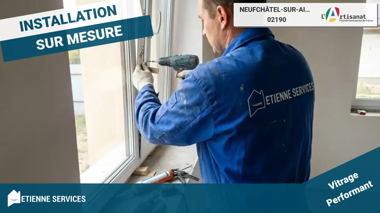 Experts en installation de fenêtre et baie vitrée à Neufchâtel-sur-Aisne