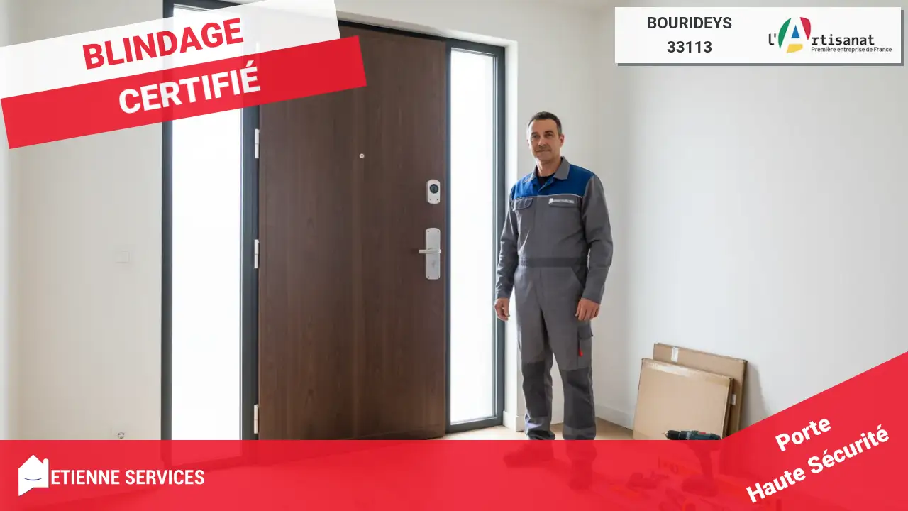 Spécialistes de l'Installation de Portes Blindées à Bourideys pour une Sécurité Optimale