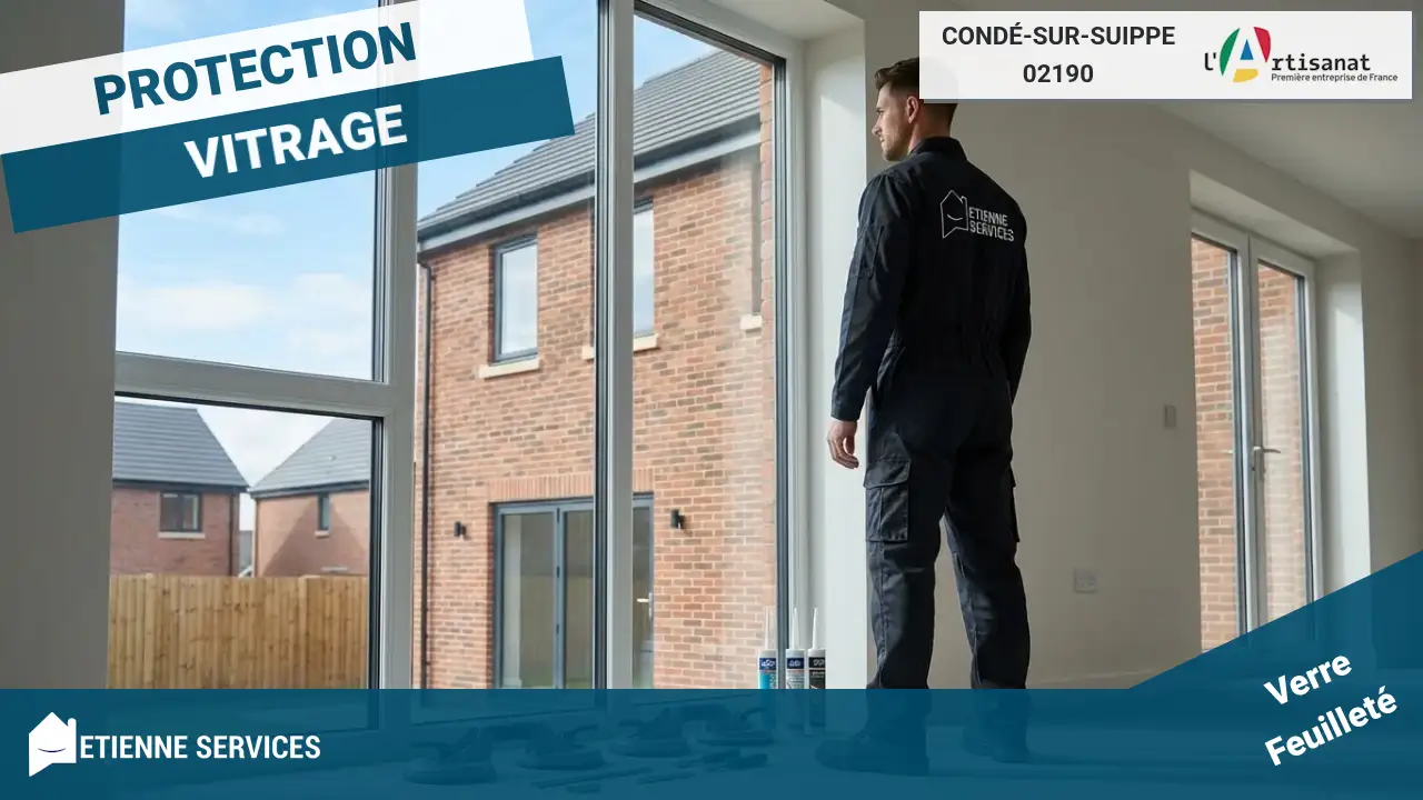 Le meilleur service de dépannage de vitrerie d'urgence à Condé-sur-Suippe