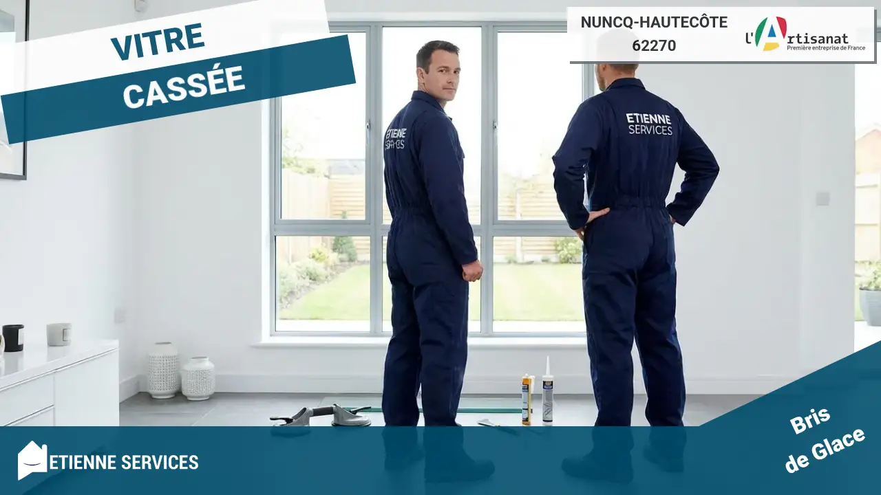 Les meilleurs artisans pour votre dépannage et installation en vitrerie à Nuncq-Hautecôte