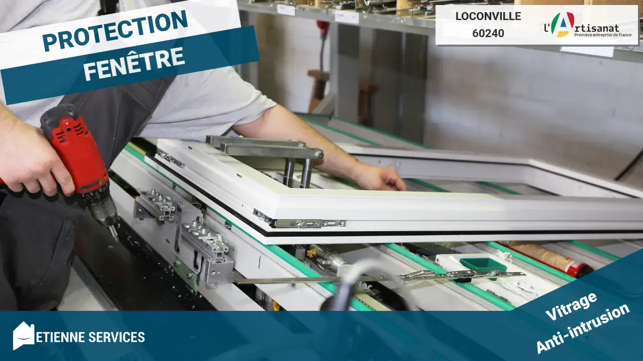 Service de dépannage de vitrerie d'urgence 7j/7 à Loconville