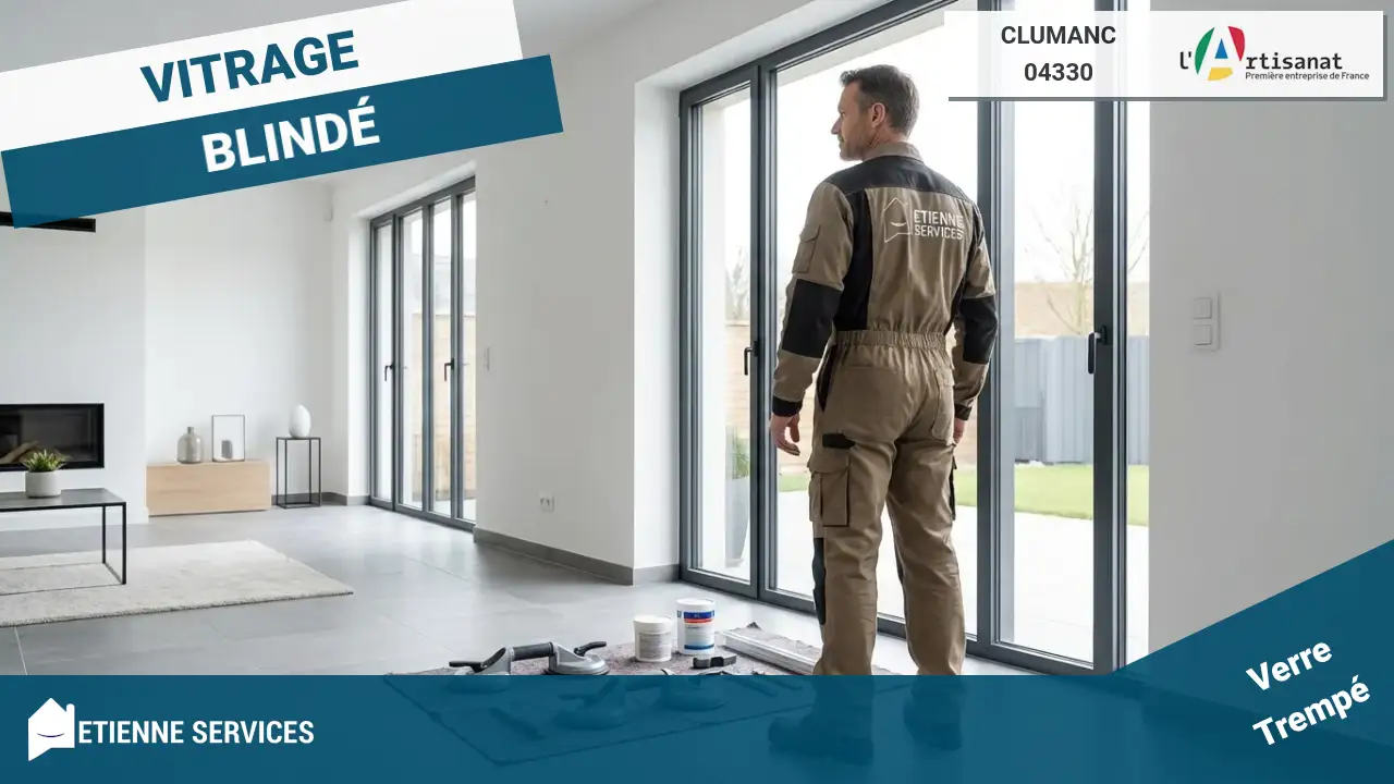 Service de Dépannage Vitrerie d'Urgence 7j/7 à Clumanc (04330)