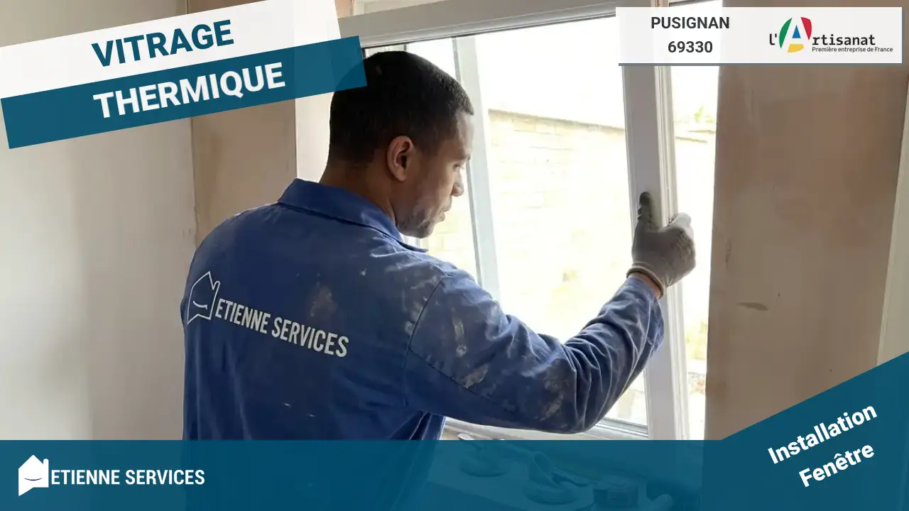 Experts en installation de fenêtres et baies vitrées à Pusignan