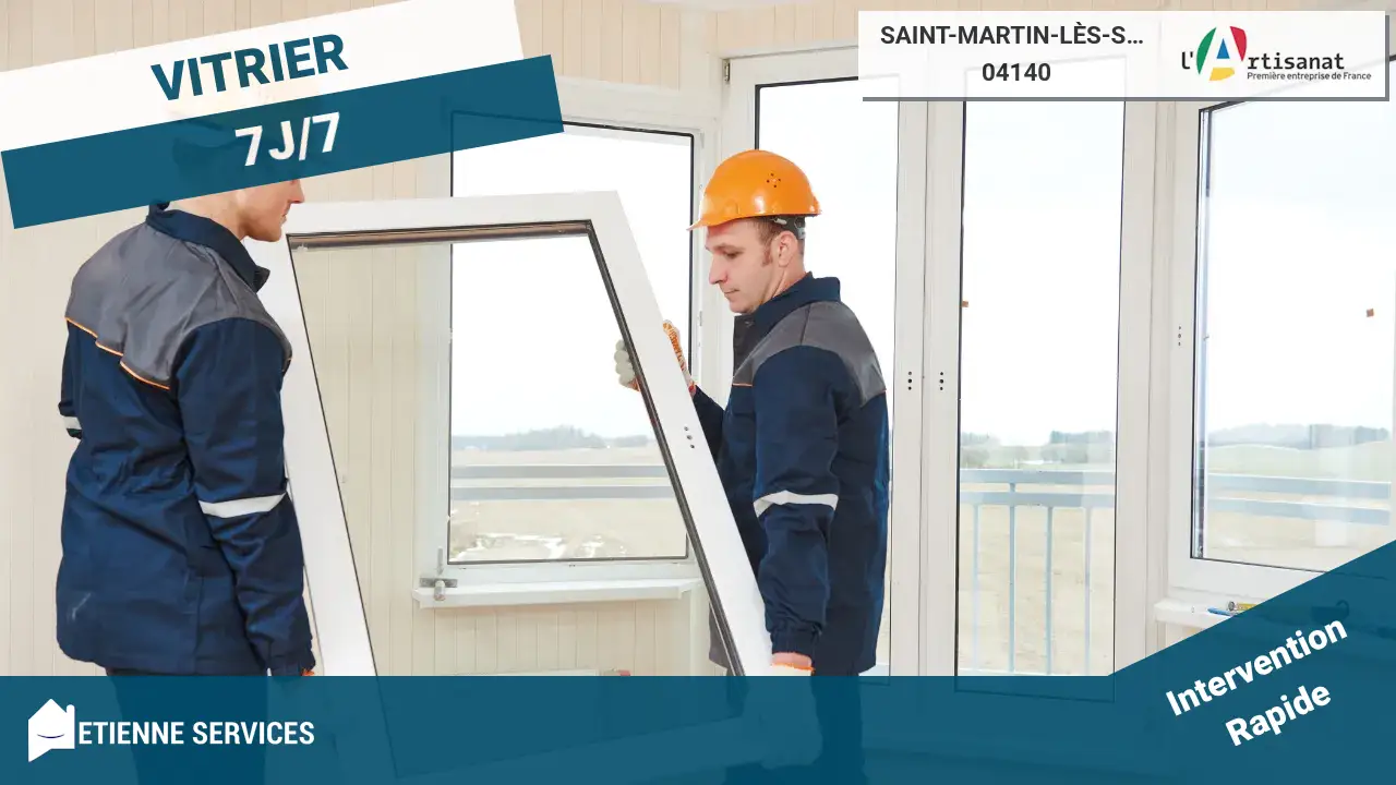Les Experts du Dépannage et de l'Installation de Vitrerie à Saint-Martin-lès-Seyne