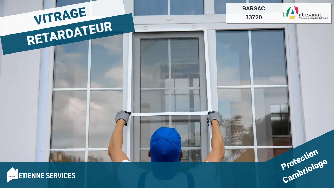 Dépannage vitrier d'urgence 7j/7 par nos artisans experts à Barsac