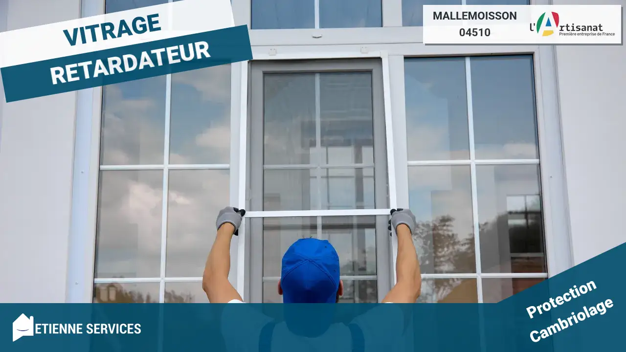 Service de Dépannage Vitrerie Efficace et Rapide à Mallemoisson