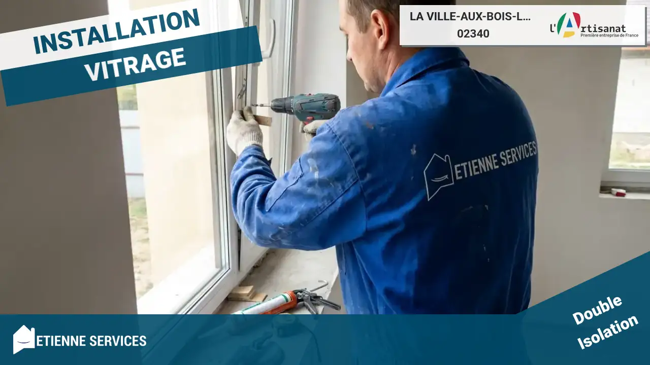 Installation experte de fenêtres et baies vitrées par les meilleurs artisans à La Ville-aux-Bois-lès-Dizy
