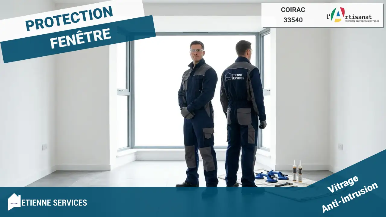 Dépannage d'Urgence en Vitrerie par des Experts à Coirac et Alentours