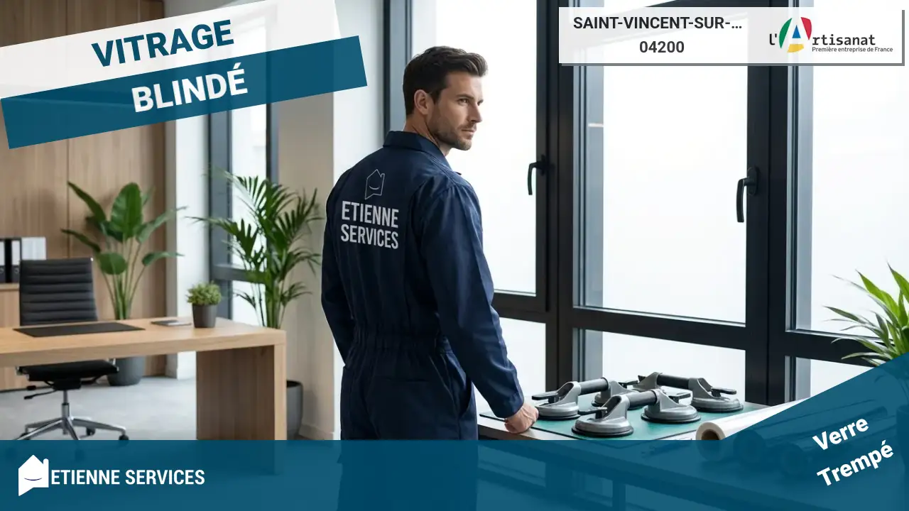 Le Dépannage d'Urgence en Vitrerie par des Professionnels près de Saint-Vincent-sur-Jabron