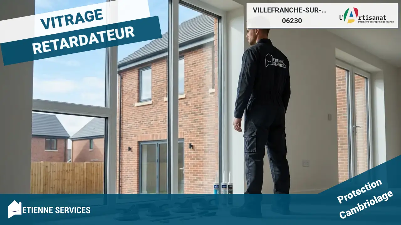 Votre dépannage de vitrerie en urgence par des professionnels à Villefranche-sur-Mer