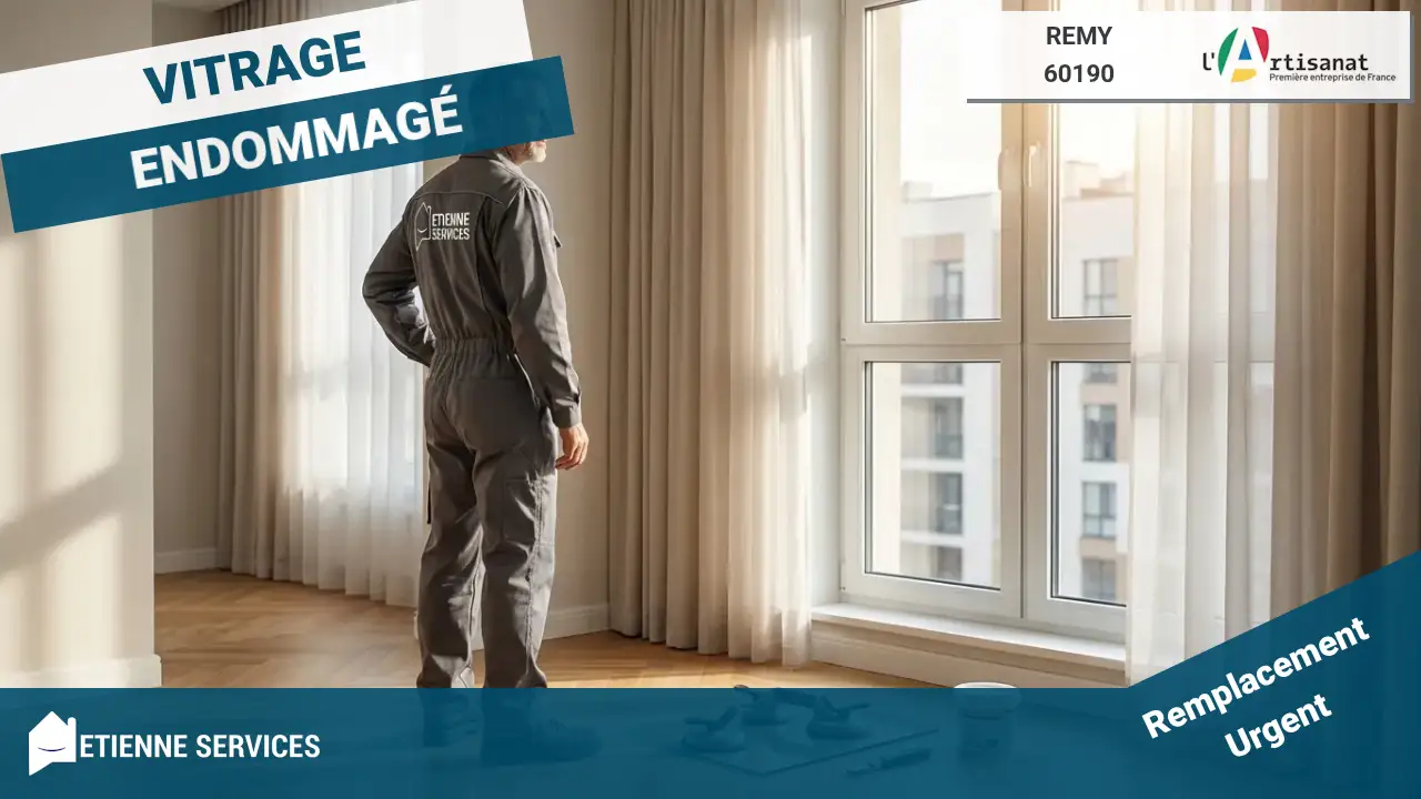 Service expert de remplacement de tout type de vitrage à Remy (60190)