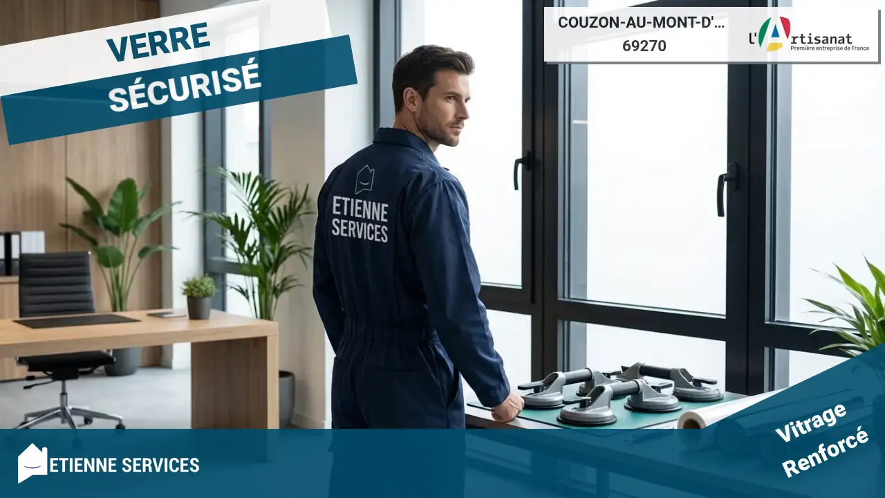 Dépannage d'urgence par des artisans vitriers réactifs à Couzon-au-Mont-d'Or