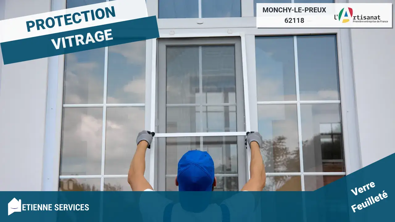 Votre Service de Dépannage Vitrerie d'Urgence 7j/7 à Monchy-le-Preux et Alentours