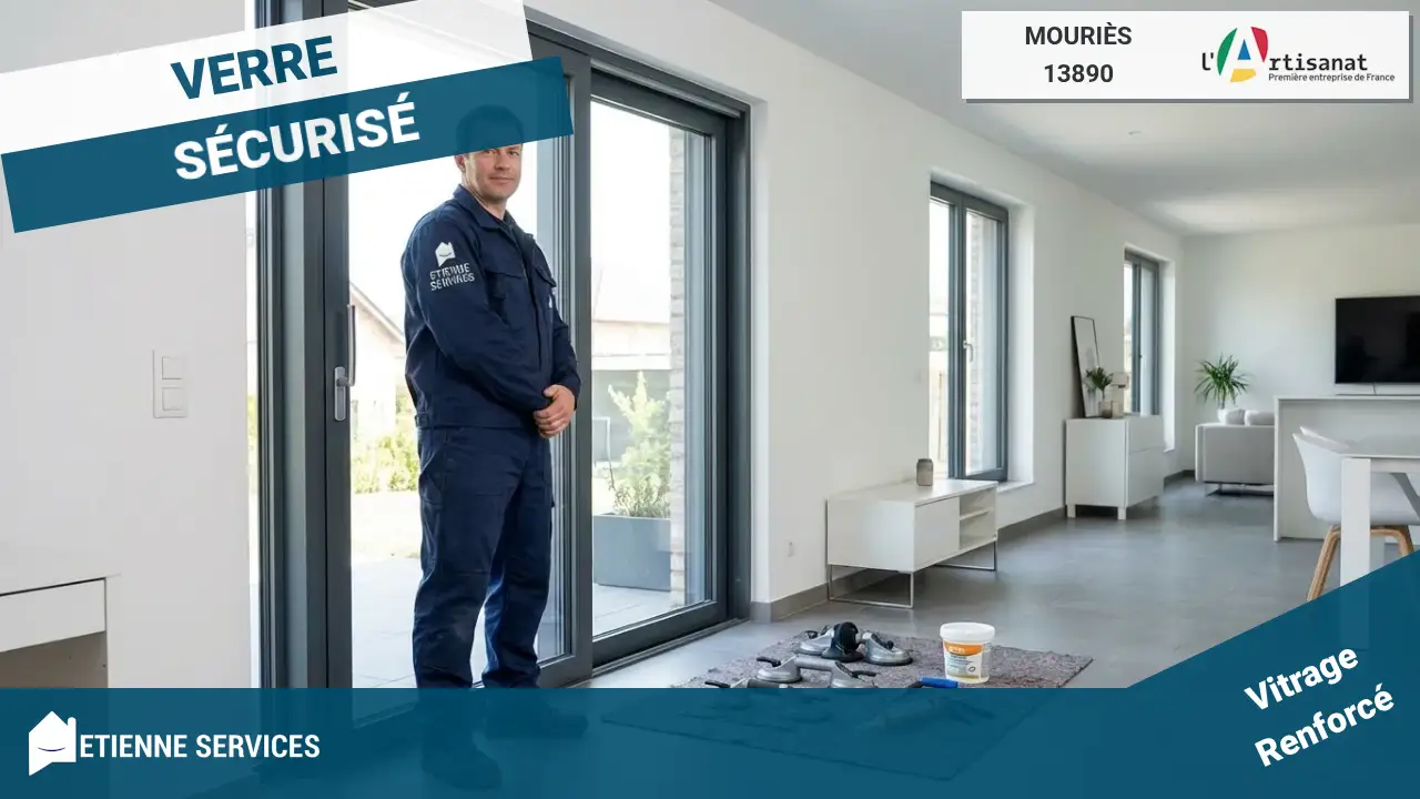 Service de Dépannage Vitrier Urgent 7j/7 à Mouriès (13890)
