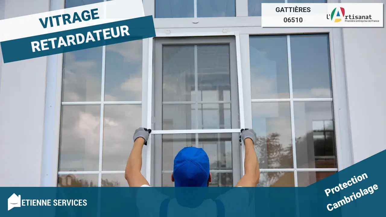 Votre service d'urgence pour tout dépannage de vitrerie à Gattières