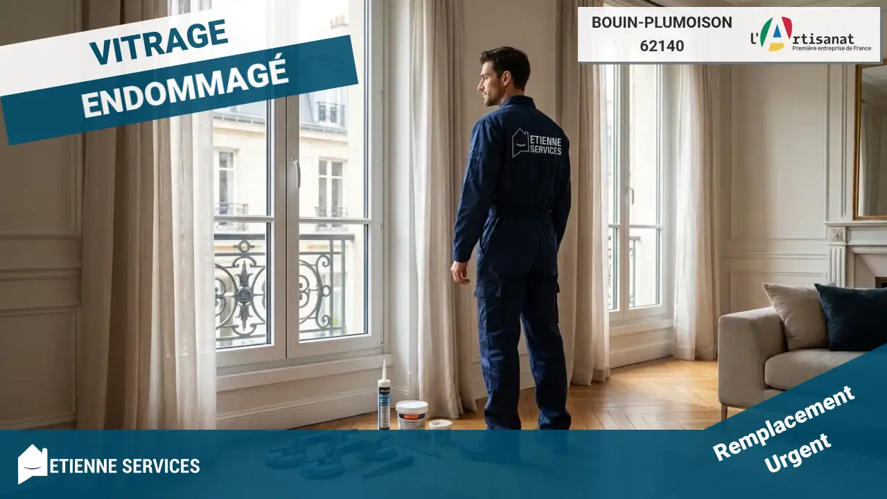 Service expert de remplacement de vitrage à Bouin-Plumoison : simple, double et triple