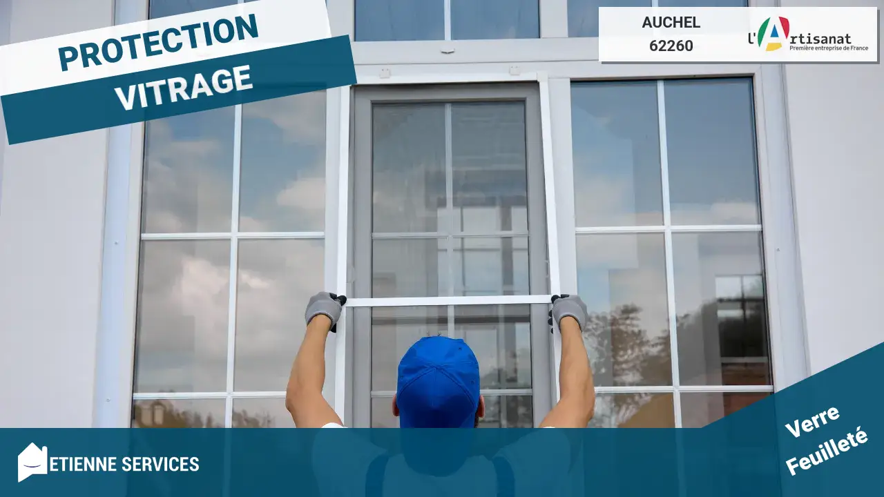 Service de dépannage de vitrerie d'urgence 7j/7 à Auchel