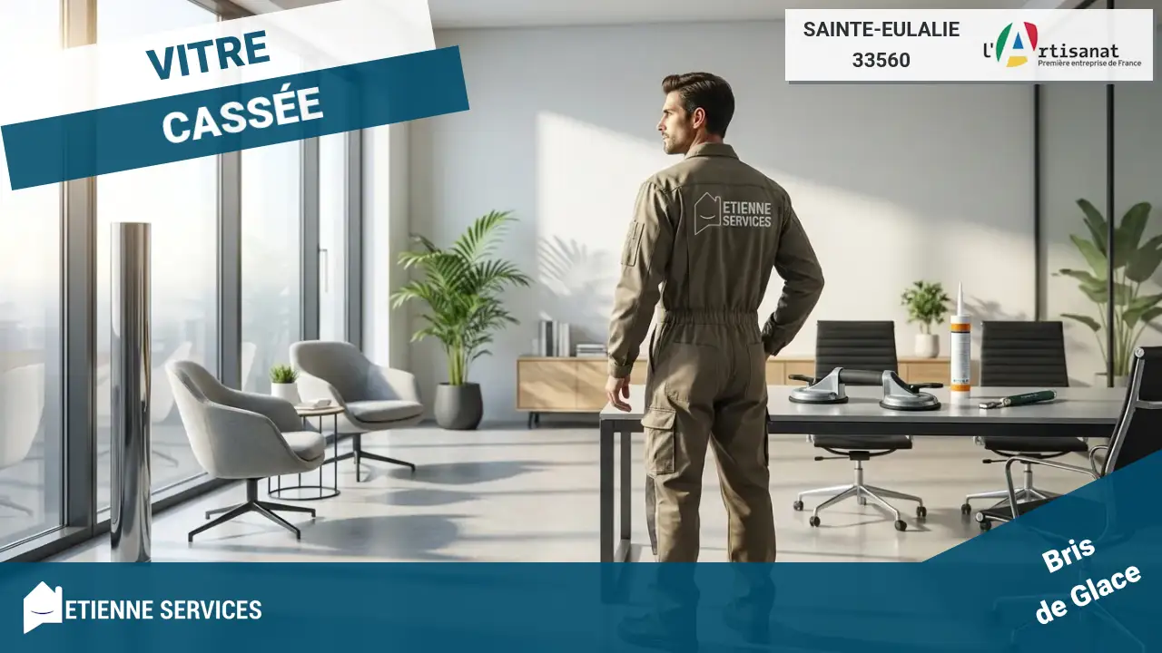 Votre expert en dépannage et installation de vitrerie à Sainte-Eulalie-33560