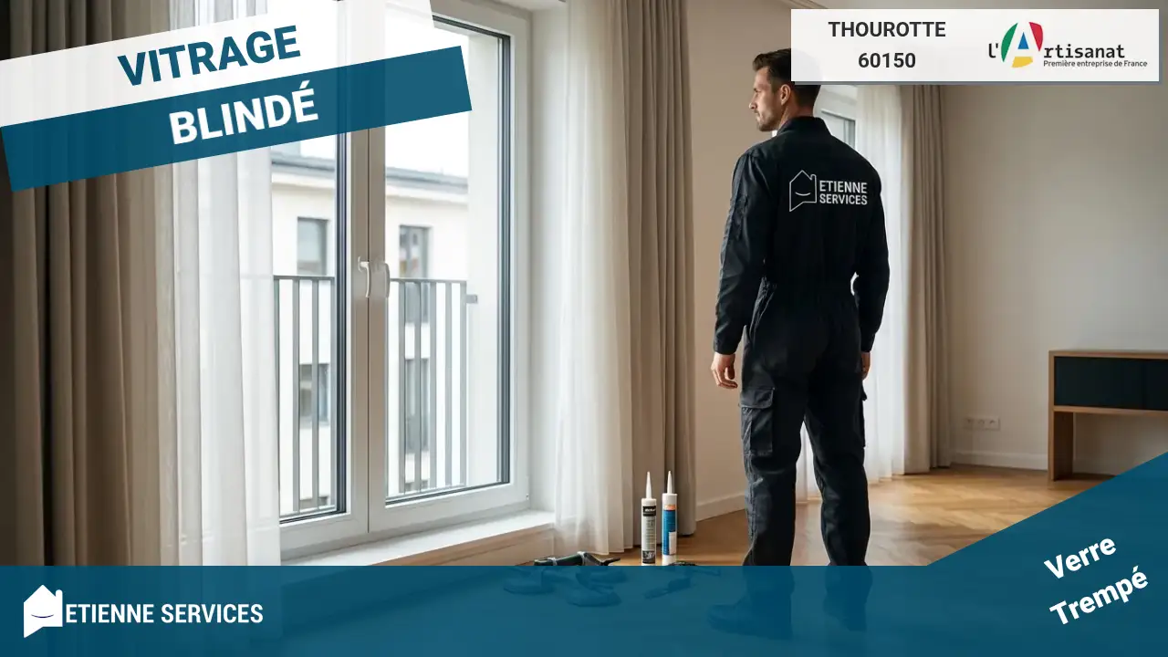 Dépannage de Vitrerie Rapide et Fiable par des Artisans Experts à Thourotte