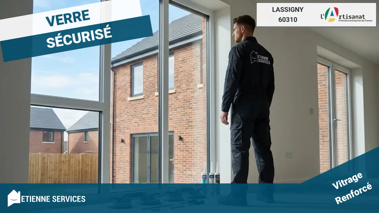 Dépannage d'Urgence en Vitrerie 7j/7 par les Meilleurs Artisans de Lassigny