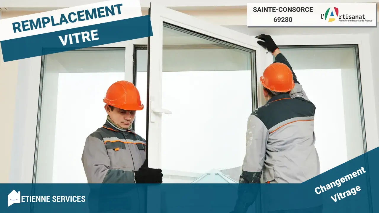 Spécialistes du remplacement rapide de tout type de vitrage à Sainte-Consorce