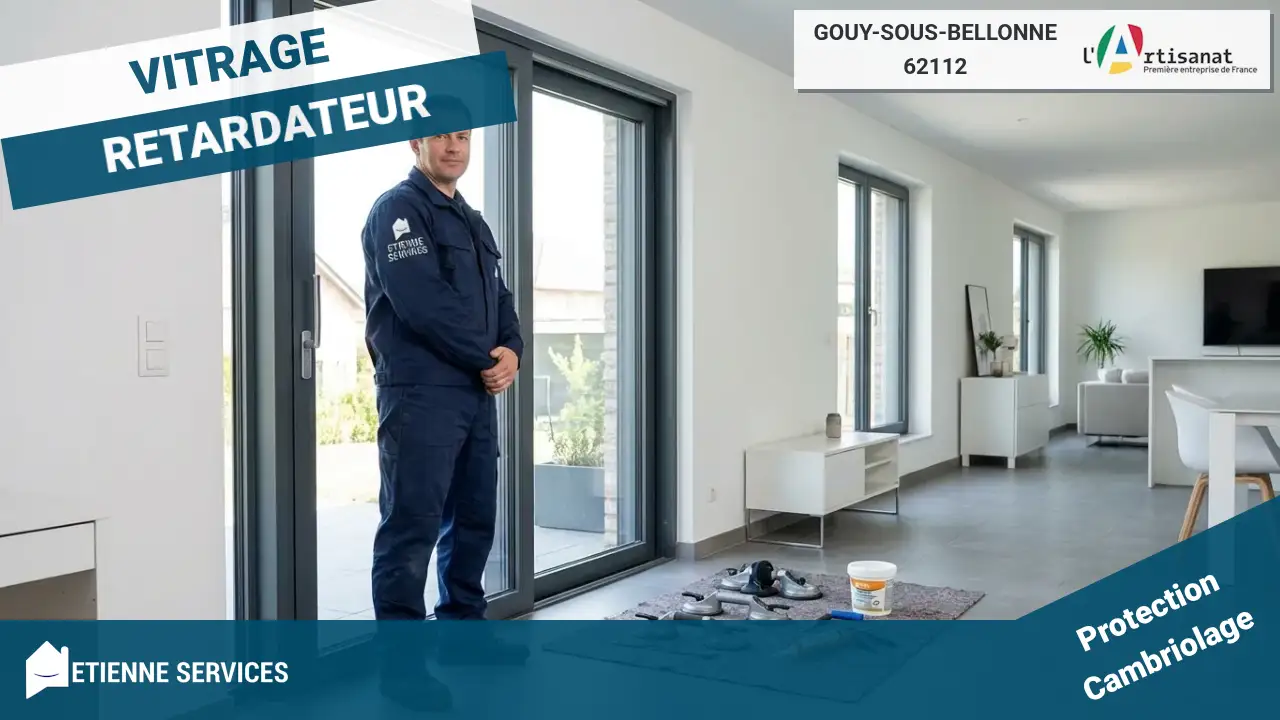 Votre artisan expert en dépannage de vitrerie rapide à Gouy-sous-Bellonne