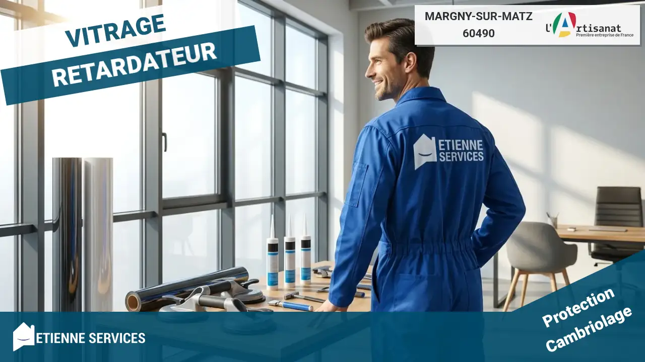 Votre service de dépannage d'urgence en vitrerie disponible 7j/7 à Margny-sur-Matz