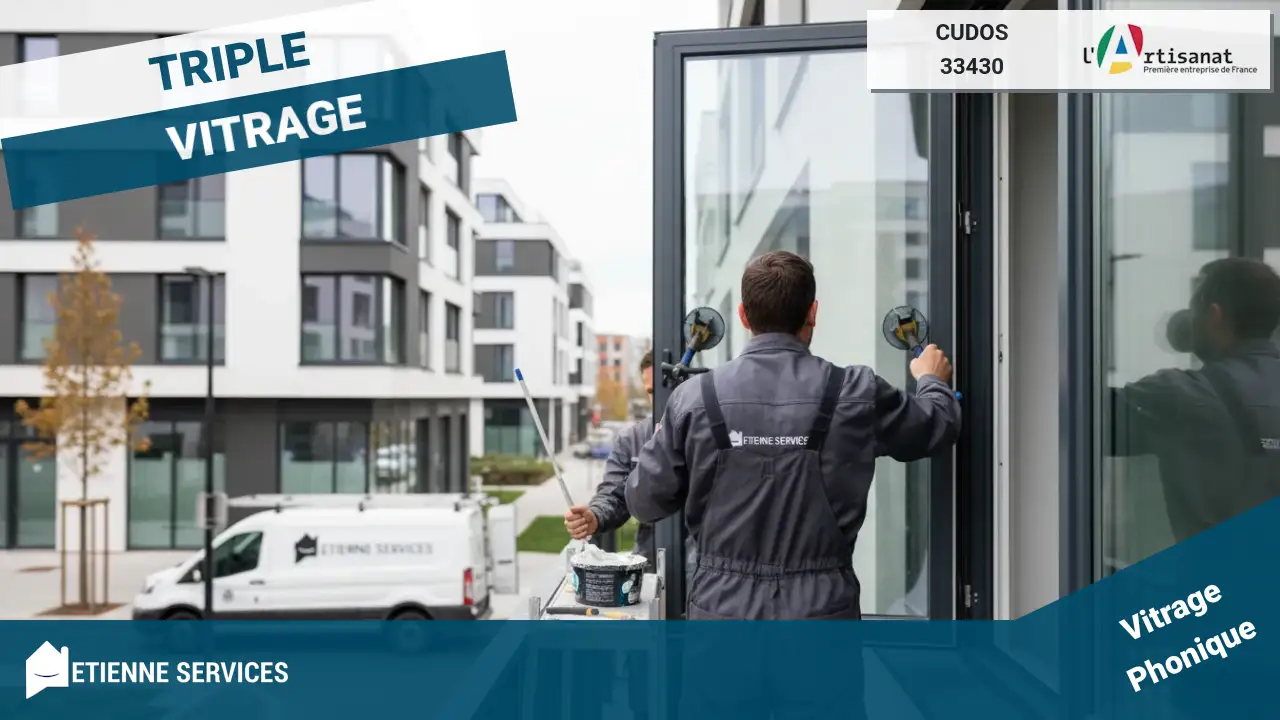 Installation sur-mesure de fenêtres et baies vitrées par les meilleurs artisans à Cudos