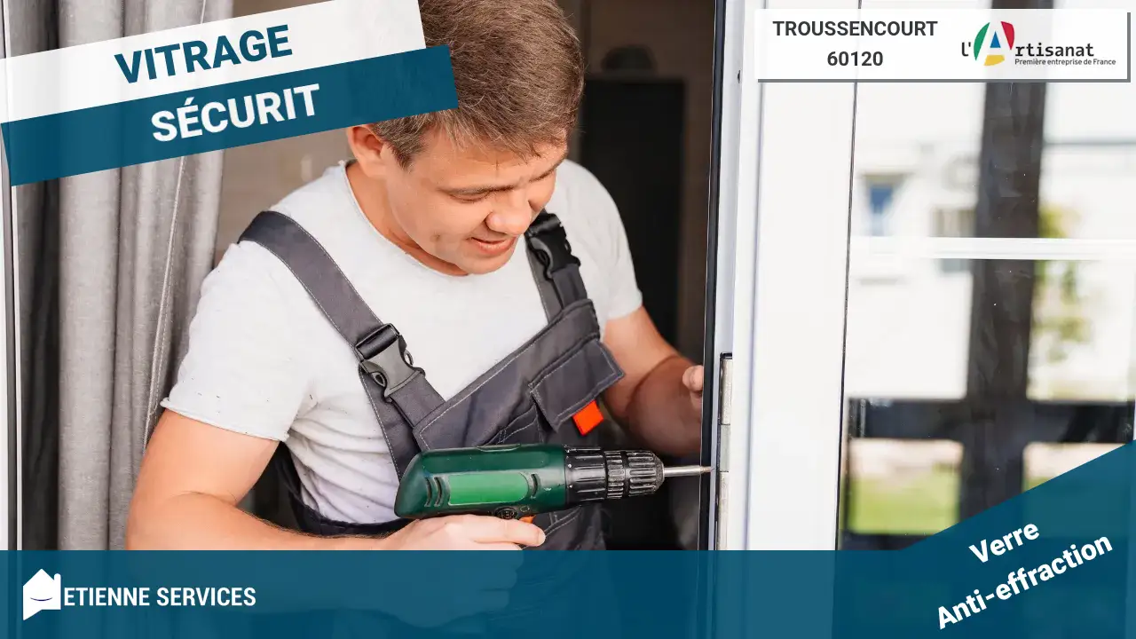 Service de dépannage de vitrerie rapide et efficace à Troussencourt