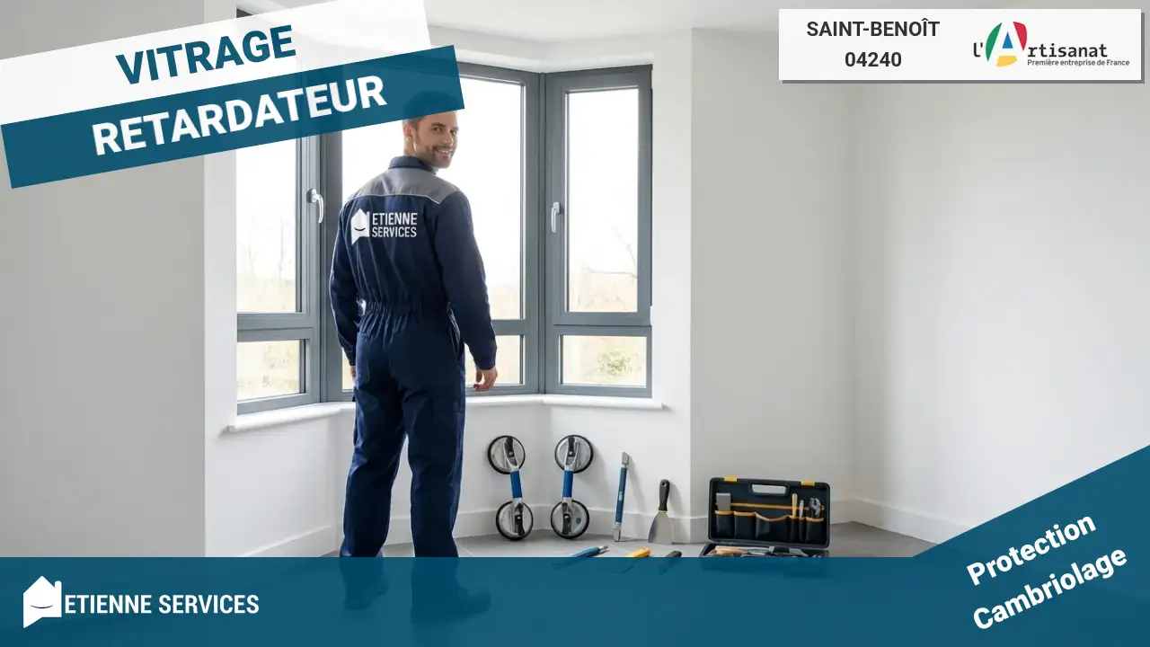 Votre Spécialiste du Dépannage de Vitrerie d'Urgence à Saint-Benoît