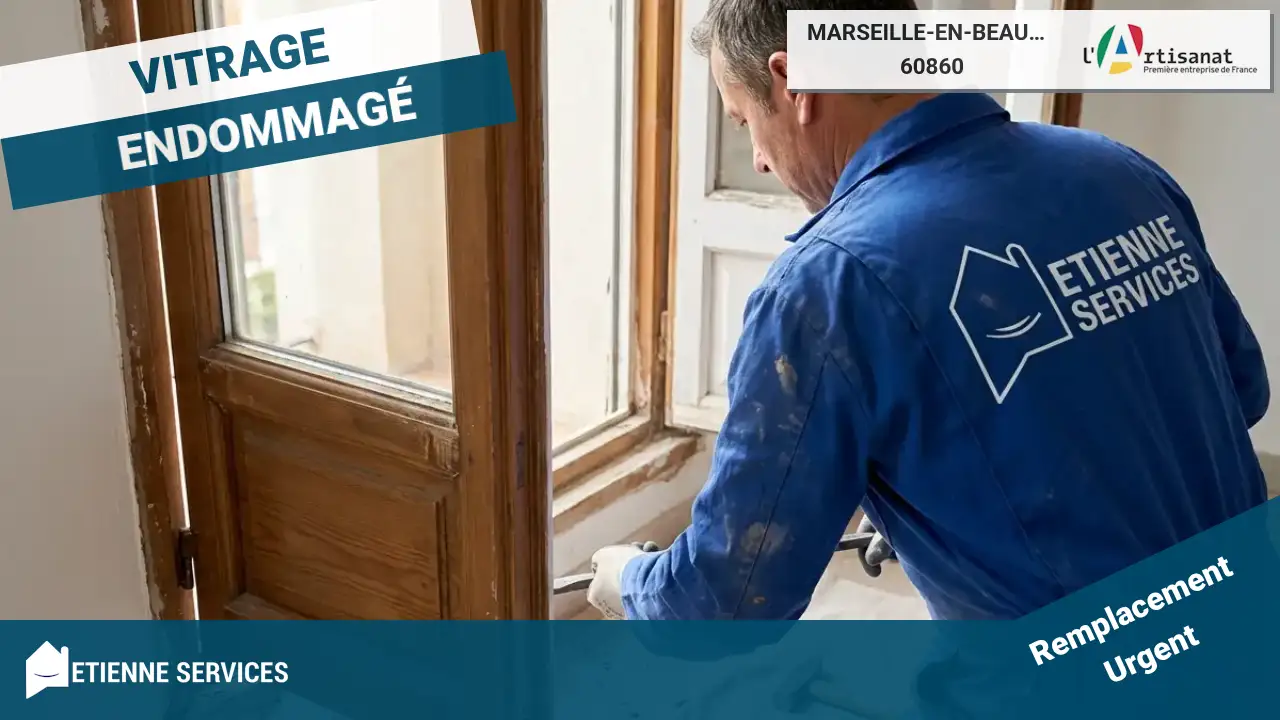 Service de Remplacement Rapide de Vitrage à Marseille-en-Beauvaisis