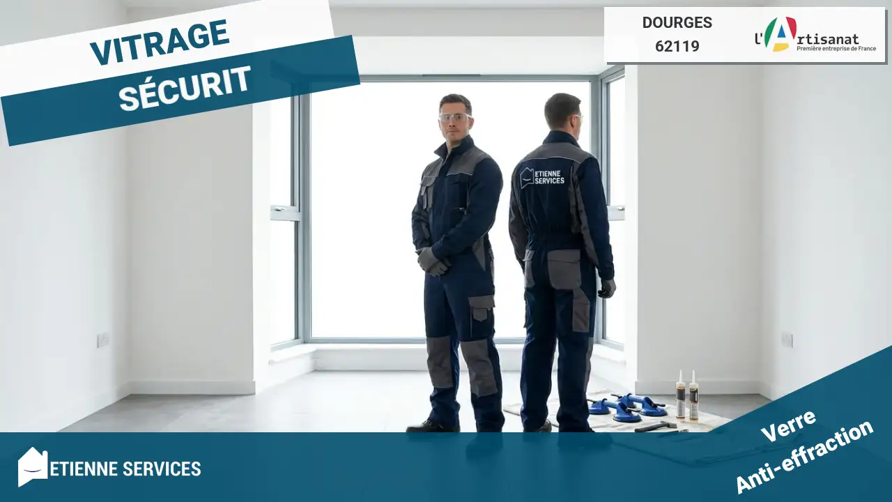 Intervention et dépannage rapide en vitrerie à Dourges 7j/7