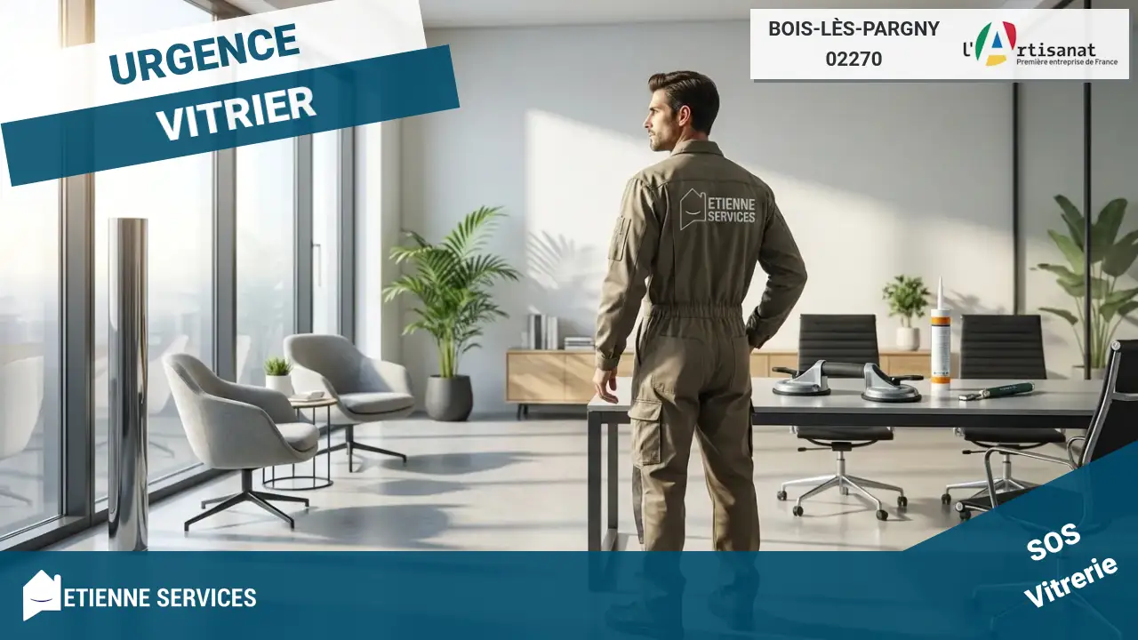 Experts en Dépannage et Installation de Vitrerie à Bois-lès-Pargny