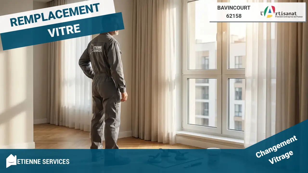 Remplacement expert de tout type de vitrage à Bavincourt