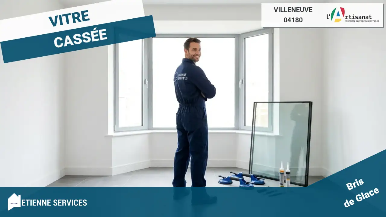 Les meilleurs artisans vitriers pour votre dépannage et installation à Villeneuve