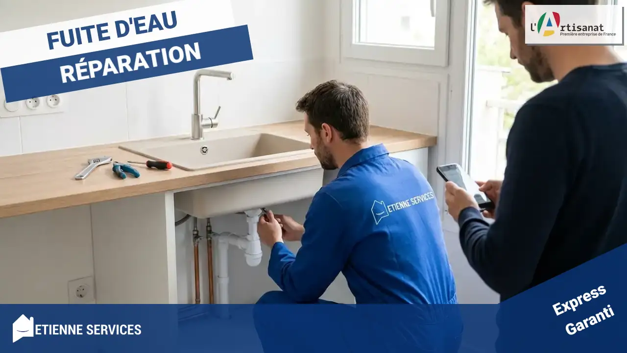 Urgence Fuite d'Eau à Villeneuve (04180) ? Intervention Rapide 7j/7 - Etienne Services