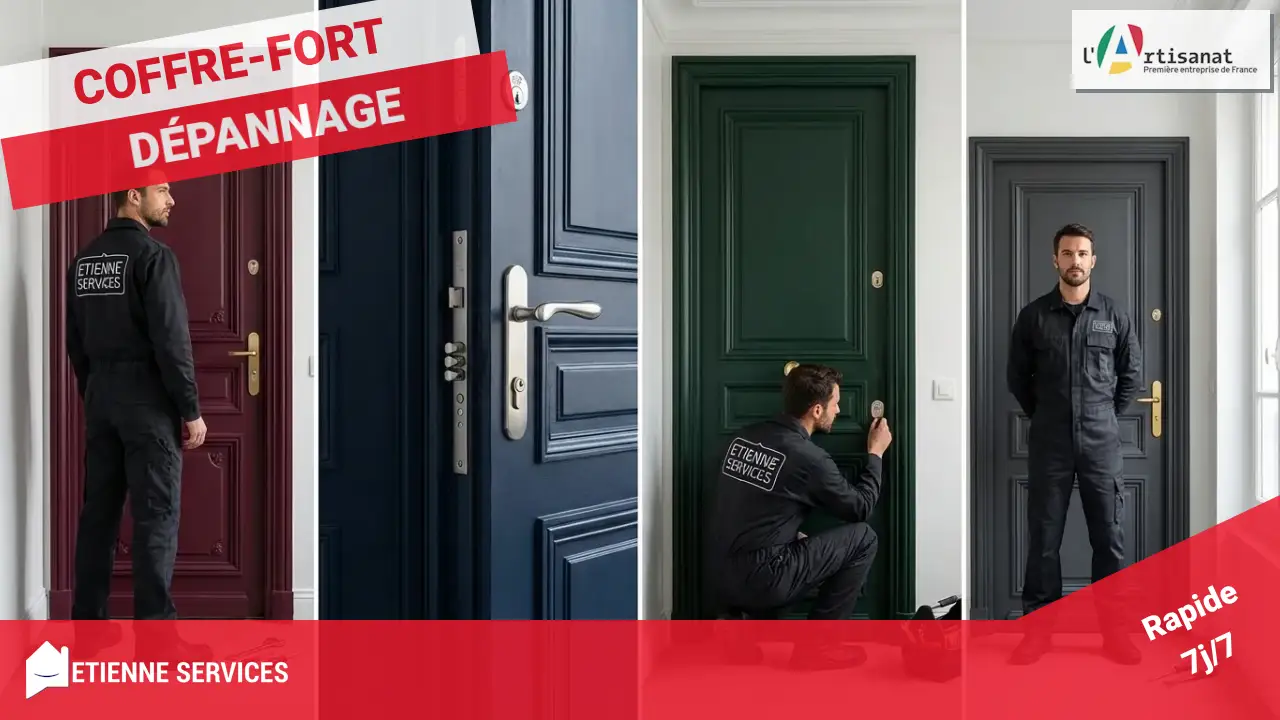 Coffre-fort bloqué à Champigny-sur-aube (10700) ? Votre expert en dépannage sécurisé 7j/7 !