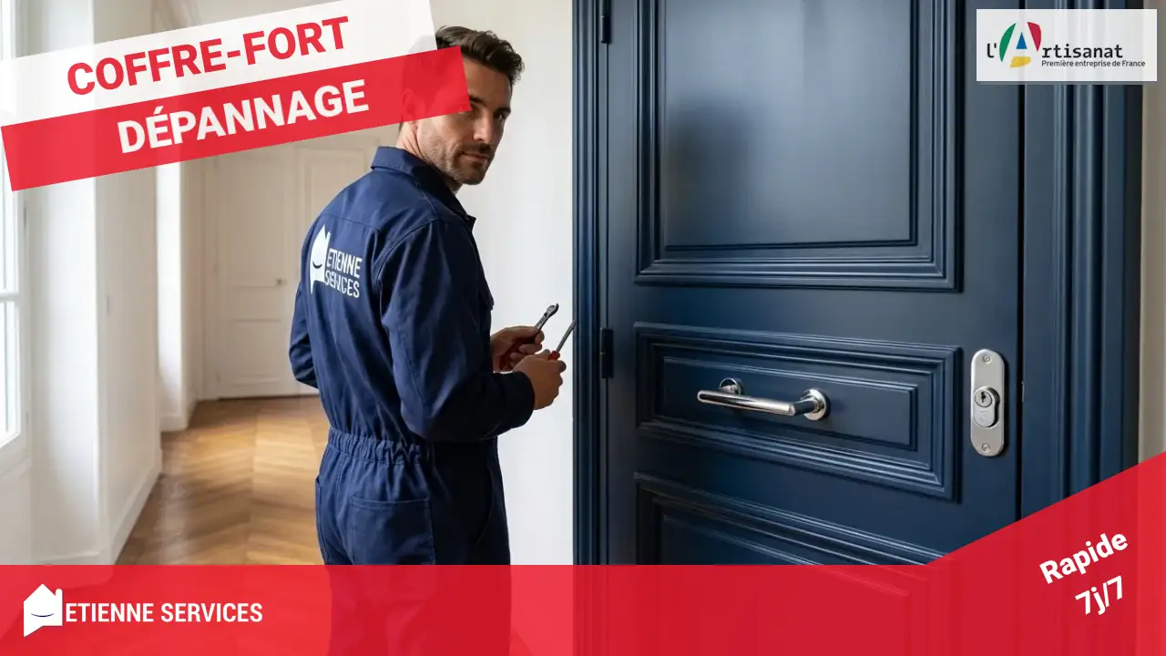 Coffre-fort bloqué à Villeneuve-sur-fere (02130) ? Intervention Rapide 7j/7 pour son Ouverture ou Réparation !