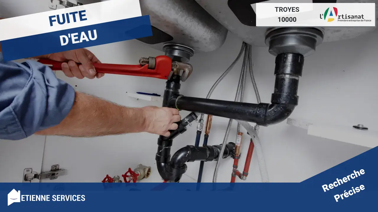 Experts de la Réparation de Fuite d'Eau à Troyes et ses environs