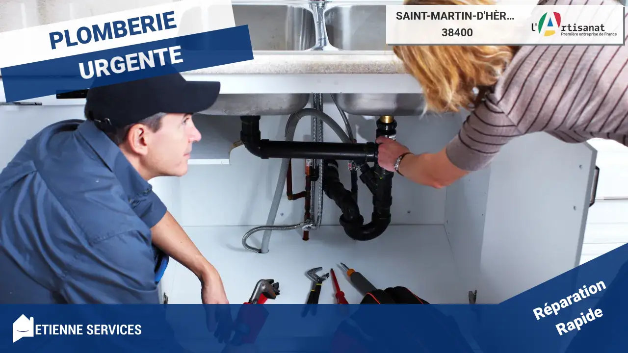 Nos experts plombiers pour le dépannage et l'installation à Saint-Martin-d'Hères