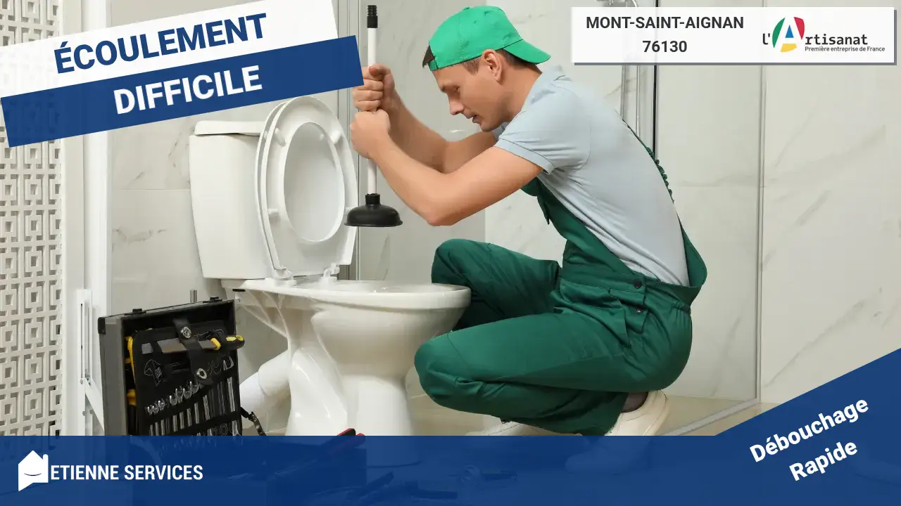 Service de débouchage de canalisation efficace à Mont-Saint-Aignan
