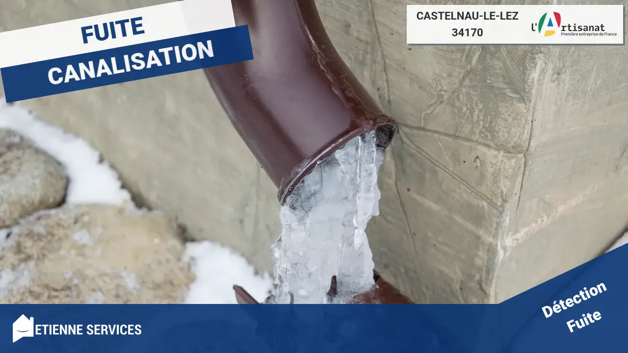 Intervention Rapide par nos Plombiers Experts en Réparation de Fuite d'Eau à Castelnau-le-Lez