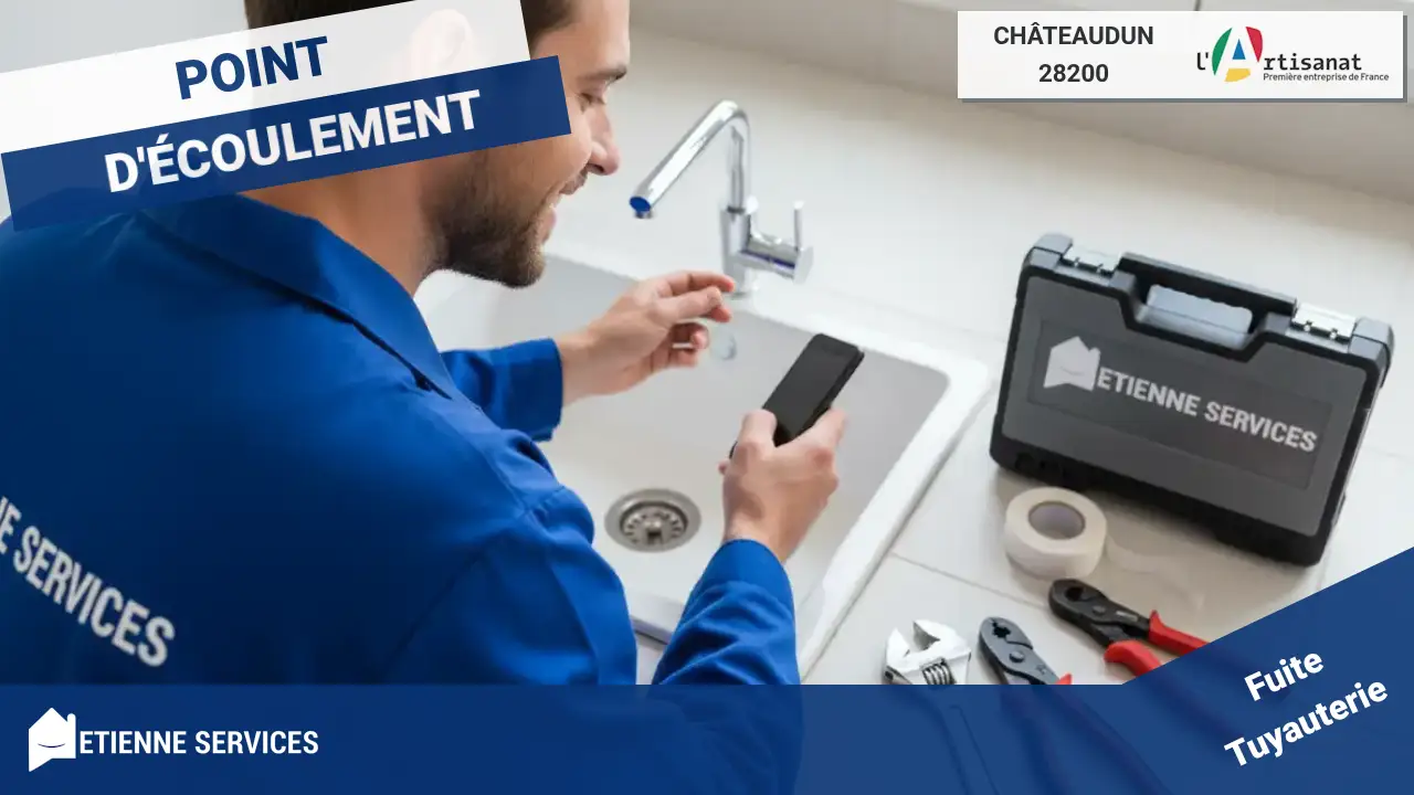Réparation Rapide de Fuite d'Eau par nos Artisans à Châteaudun