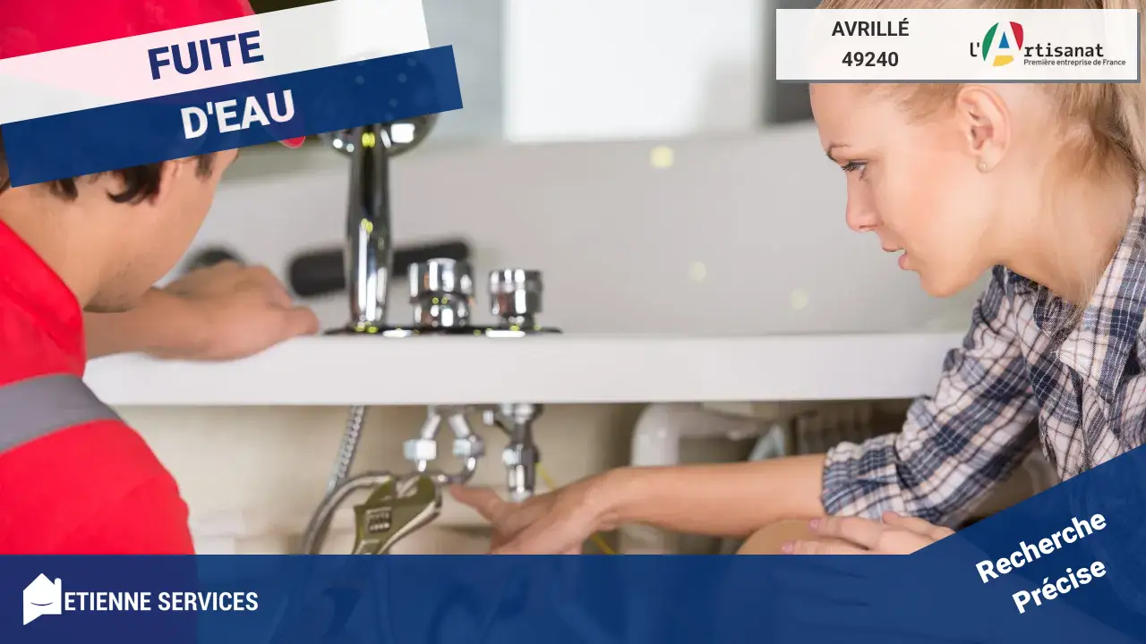 Intervention Rapide par nos Meilleurs Plombiers pour Réparation de Fuite d'Eau à Avrillé