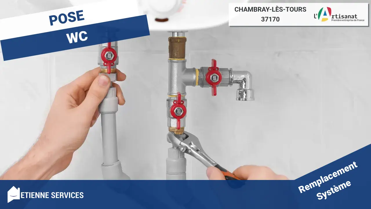 Votre installation de sanitaire par les meilleurs plombiers de Chambray-lès-Tours