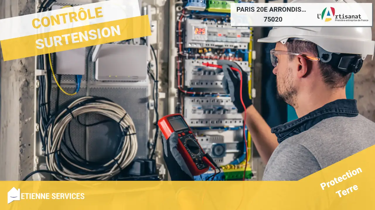 Dépannage Électricité Urgent 7j/7 à Paris 20e par nos Meilleurs Artisans Dépanneurs